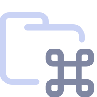 Folder Command SVG Icon - Free Download