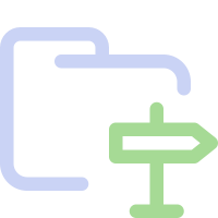 Folder Routes SVG Icon - Free Download