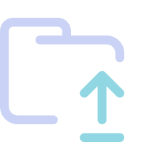 Folder Upload SVG Icon - Free Download