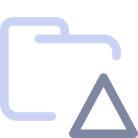 Folder Vercel SVG icon