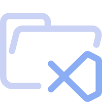 Folder Vscode Open SVG Icon - Free Download