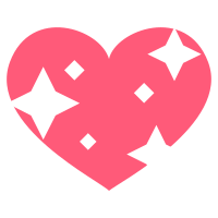 Sparkling Heart SVG Icon - Free Download