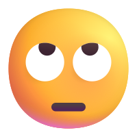 Face With Rolling Eyes SVG Icon - Free Download