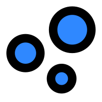 Bubble Chart SVG Icon - Free Download