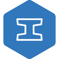 Iron Icon Logo SVG - Free Download
