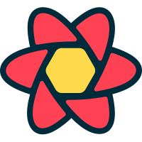 React Query Icon icon as SVG, PNG, JSX, and Base64