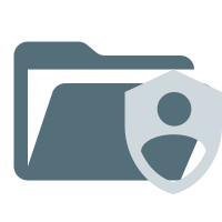 Folder Admin Open SVG Icon - Free Download