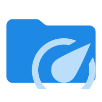 Folder Benchmark SVG icon