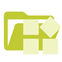 Folder Components Open SVG Icon - Free Download