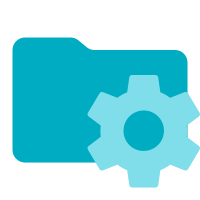Folder Config SVG Icon - Free Download