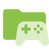 Folder Console SVG icon