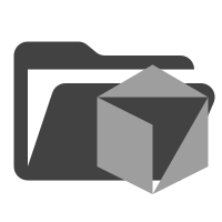 Folder Cursor Open Light SVG Icon - Free Download