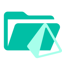 Folder Prisma Open SVG Icon - Free Download