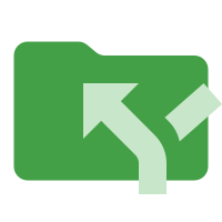 Folder Routes SVG Icon - Free Download