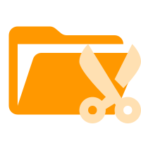 Folder Snippet Open SVG icon