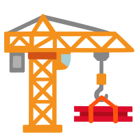 Building Construction icon as SVG, PNG, JSX, and Base64