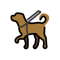 Guide Dog SVG Icon - Free Download