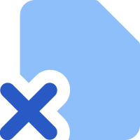 File Delete Alternate Flat SVG Icon - Free Download