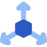 3d Coordinate Axis Flat SVG Icon - Free Download