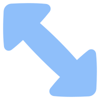 Arrow Diagonal 2 Flat SVG icon