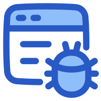 Bug Virus Browser SVG Icon - Free Download