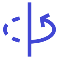 3d Rotate Y Axis SVG Icon - Free Download