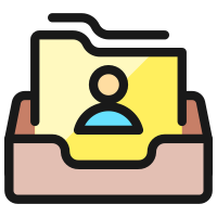 Neutral Folder Icon Picture Single Neutral Folder Box icon as SVG, PNG, JSX, and Base64