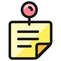 Task List Pin SVG Icon - Free Download