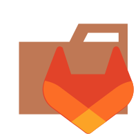 Folder Type Gitlab SVG Icon - Free Download