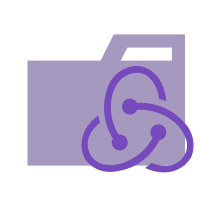 Folder Type Light Redux SVG icon