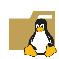 Folder Type Linux SVG Icon - Free Download