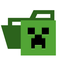 Folder Type Minecraft Opened icon as SVG, PNG, JSX, and Base64