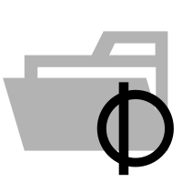 Folder Type Spin Opened SVG icon