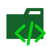 Folder Type Src SVG Icon - Free Download