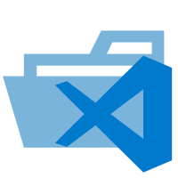 Folder Type Vscode2 Opened SVG Icon - Free Download