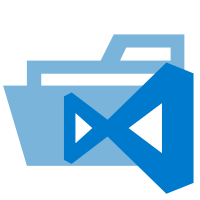Folder Type Vscode3 Opened icon as SVG, PNG, JSX, and Base64